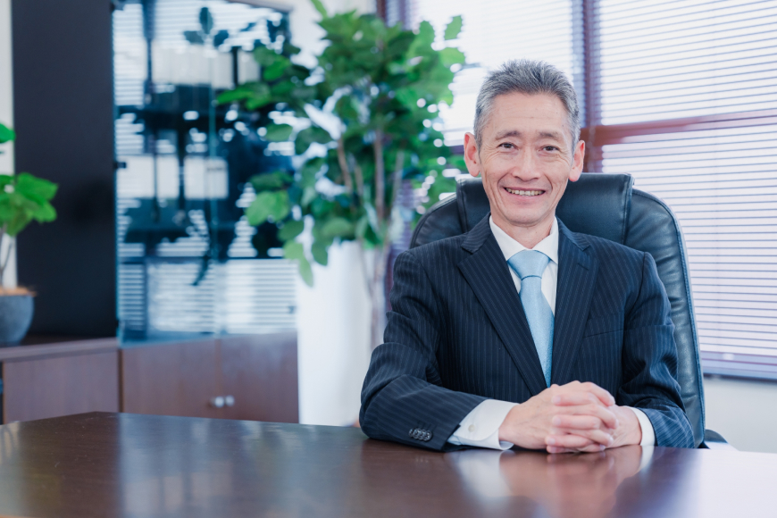 画像：社長近影